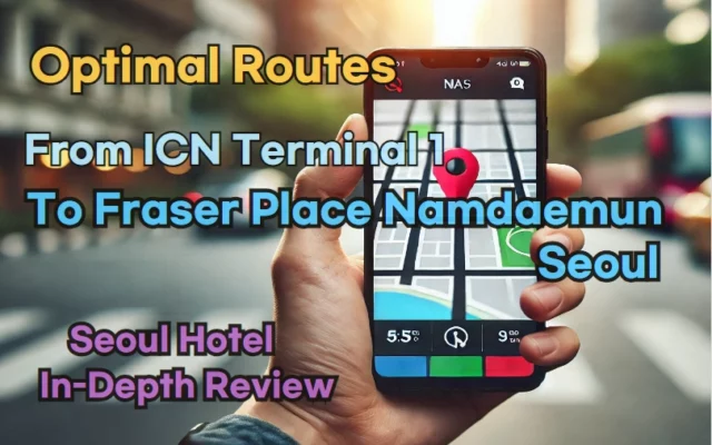 From 'Incheon Airport Terminal 1' to 'Fraser Place Namdaemun Seoul': Finding the Optimal Route in Real Time