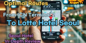 From 'Incheon Airport Terminal 2' to 'Lotte Hotel Seoul'