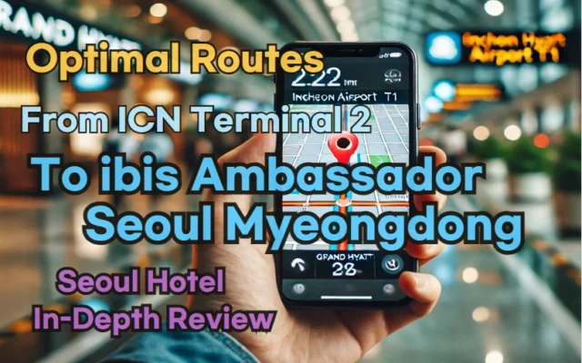 [Hi-K] Local Directions: Incheon Airport T2 to ibis Ambassador Seoul Myeongdong – Insider Tips