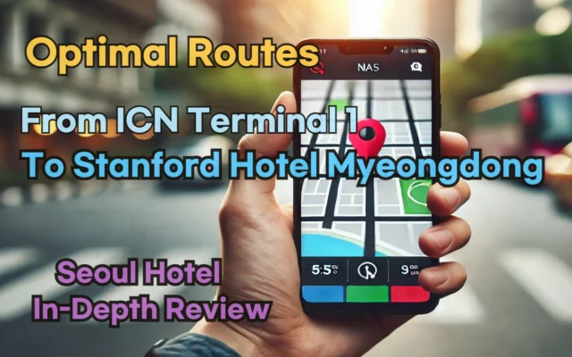 From 'Incheon Airport Terminal 1' to 'Stanford Hotel Myeongdong'