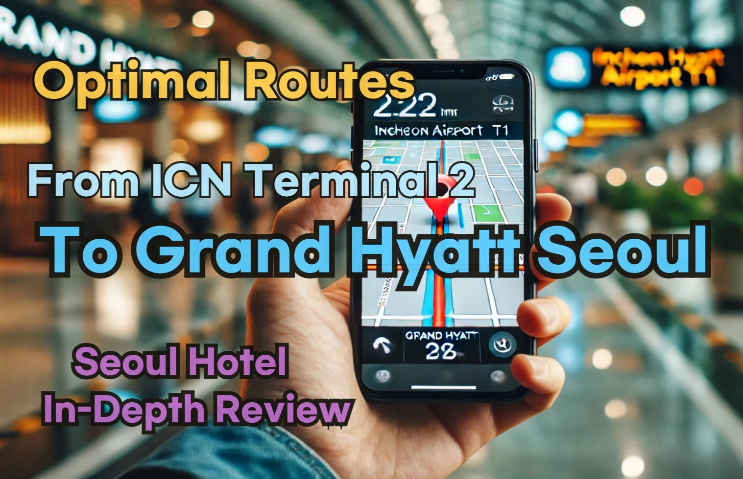 From 'Incheon Airport Terminal 2' to 'Grand Hyatt Seoul'