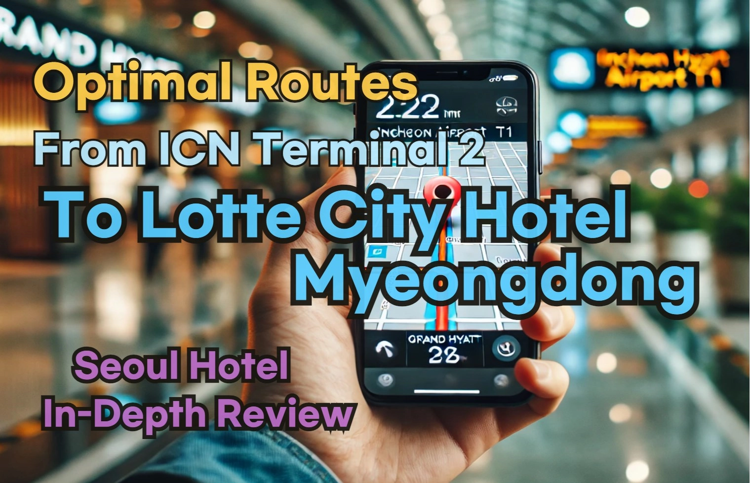 [Hi-K] Local Directions: Incheon Airport T2 to Lotte City Hotel Myeongdong – Insider Tips