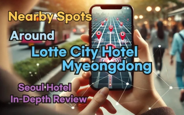 Nearby Spots around 'Lotte City Hotel Myeongdong'