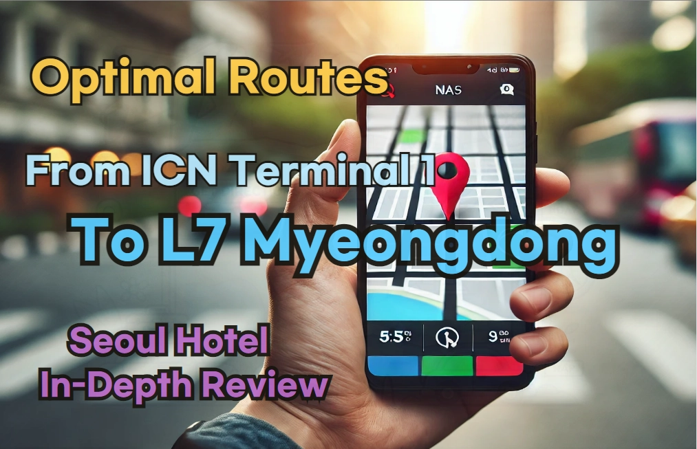 From 'Incheon Airport Terminal 1' to 'Lotte Hotel Seoul'