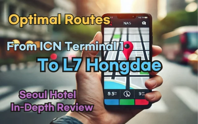 [Hi-K] Local Directions: How to Get to L7 Hongdae from Incheon Airport Terminal 1 (T1) – Insider Tips