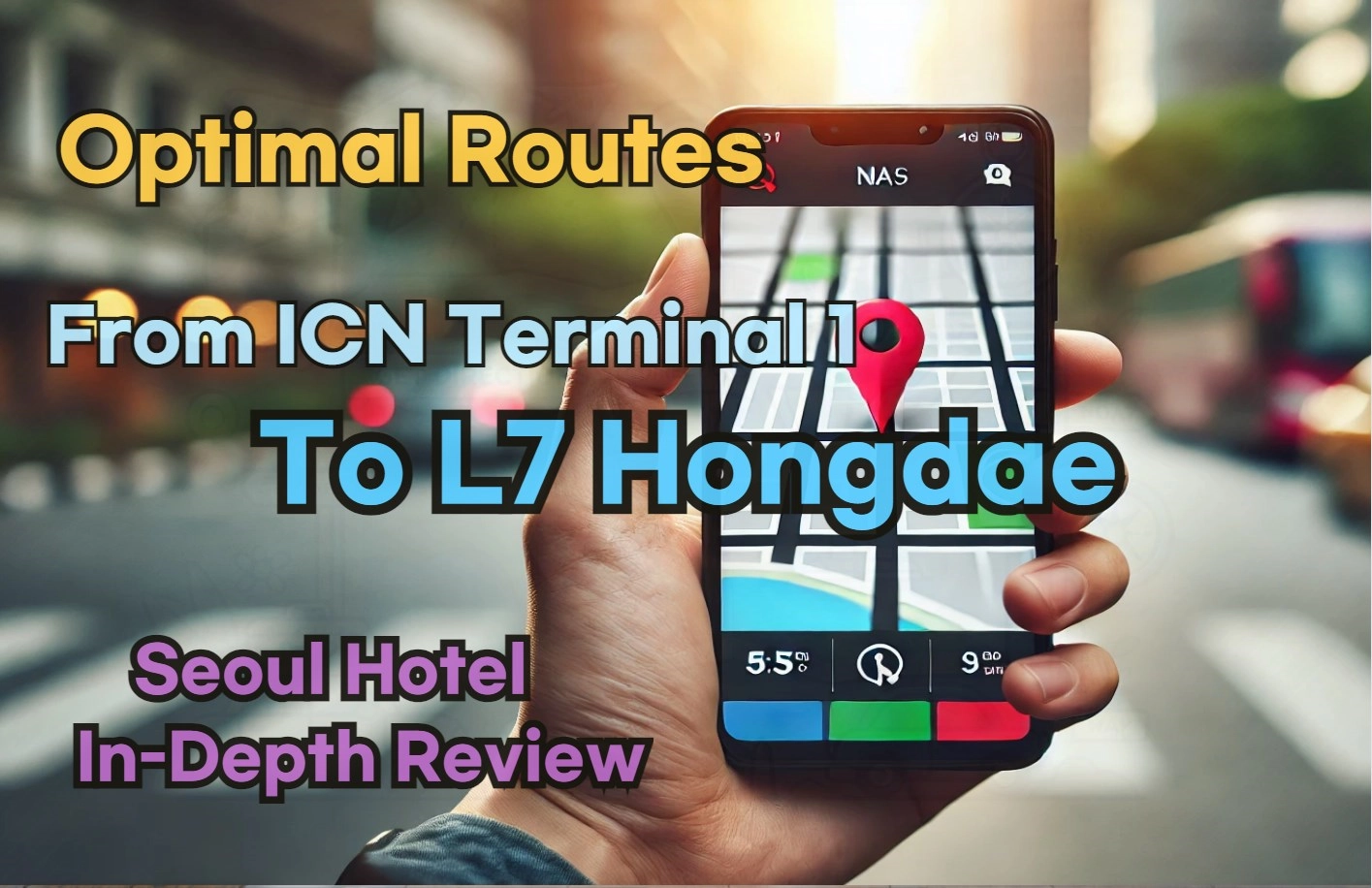 [Hi-K] Local Directions: How to Get to L7 Hongdae from Incheon Airport Terminal 1 (T1) – Insider Tips