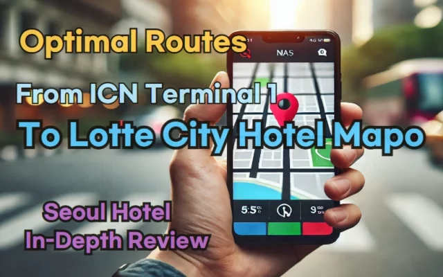 From 'Incheon Airport Terminal 2' to 'Lotte City Hotel Mapo'