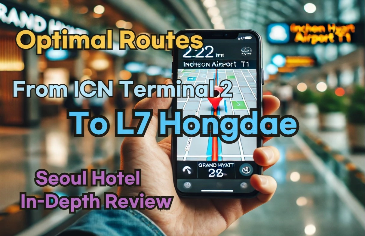 From 'Incheon Airport Terminal 2' to 'L7 Hongdae'