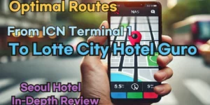 From 'Incheon Airport Terminal 1' to 'Lotte City Hotel Guro'