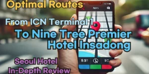 From 'Incheon Airport Terminal 1' to 'Nine Tree Premier Hotel Insadong'