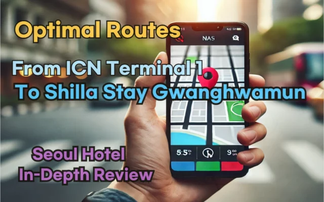 From 'Incheon Airport Terminal 1' to 'Shilla Stay Gwanghwamun': Finding the Optimal Route in Real Time