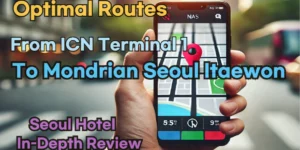 From 'Incheon Airport Terminal 1' to 'Mondrian Seoul Itaewon': Finding the Optimal Route in Real Time