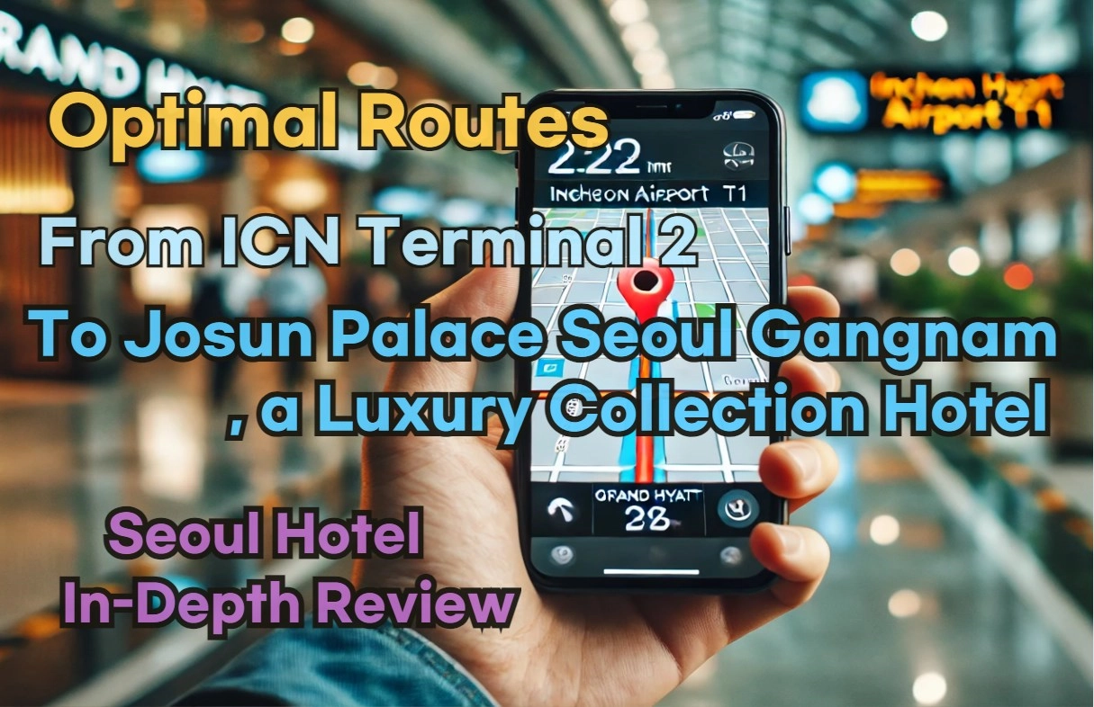 From 'Incheon Airport Terminal 2' to 'Josun Palace a Luxury Collection Hotel Seoul Gangnam': Finding the Optimal Route in Real Time