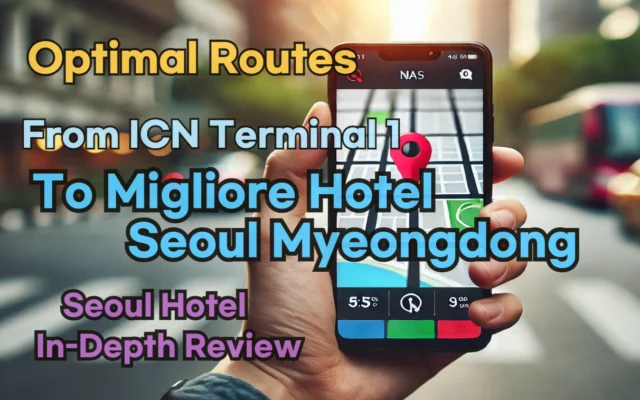 From 'Incheon Airport Terminal 1' to 'Migliore Hotel Seoul Myeongdong': Finding the Optimal Route in Real Time