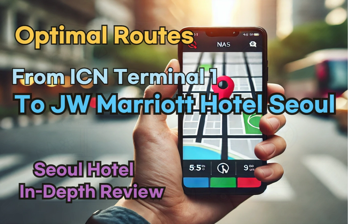 From 'Incheon Airport Terminal 2' to 'JW Marriott Hotel Seoul'