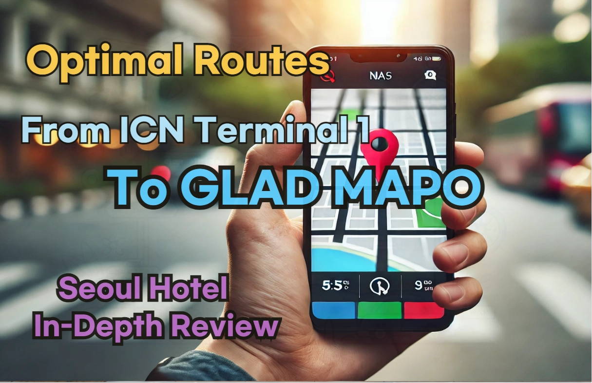 [Hi-K] Local Directions: How to Get to GLAD MAPO from Incheon Airport Terminal 1 (T1) – Insider Tips