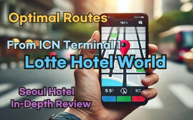 From 'Incheon Airport Terminal 1' to 'Lotte Hotel World'
