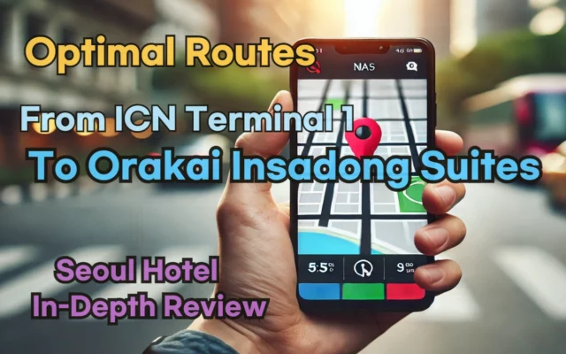 From 'Incheon Airport Terminal 1' to 'Orakai Insadong Suites': Finding the Optimal Route in Real Time