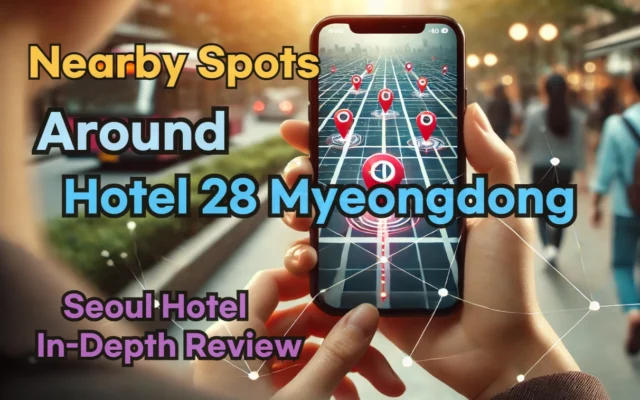 Nearby Spots around 'Hotel 28 Myeongdong': Restaurants, Self Laundry, Pubs, and More!