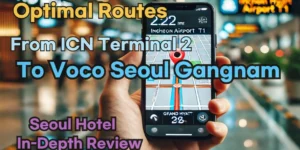 From 'Incheon Airport Terminal 2' to 'voco Seoul Gangnam': Finding the Optimal Route in Real Time