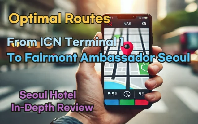 From 'Incheon Airport Terminal 1' to 'Fairmont Ambassador Seoul': Finding the Optimal Route in Real Time