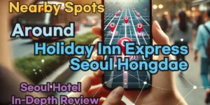 Nearby Spots around 'Holiday Inn Express Seoul Hongdae': Restaurants, Self Laundry, Pubs, and More!