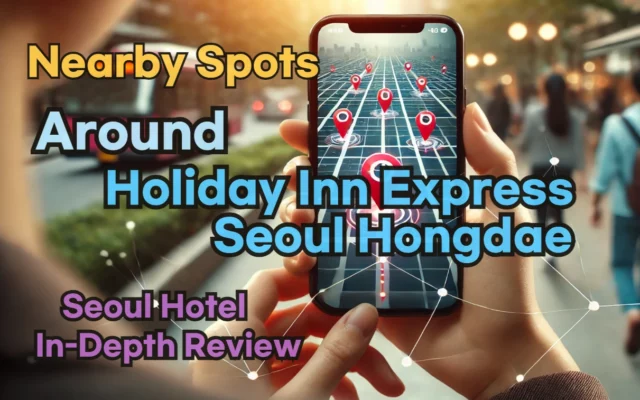 Nearby Spots around 'Holiday Inn Express Seoul Hongdae': Restaurants, Self Laundry, Pubs, and More!