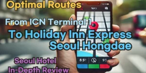 From 'Incheon Airport Terminal 1' to 'Holiday Inn Express Seoul Hongdae': Finding the Optimal Route in Real Time