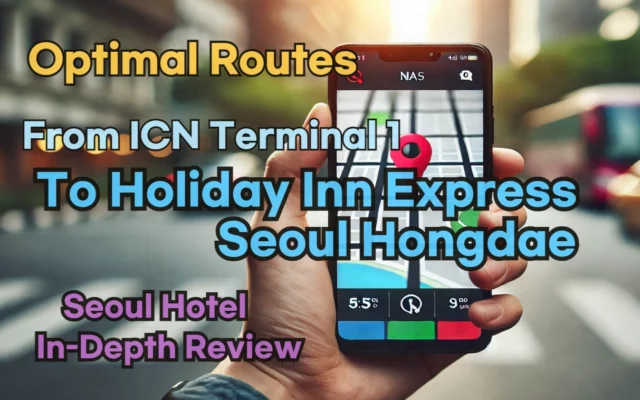 From 'Incheon Airport Terminal 1' to 'Holiday Inn Express Seoul Hongdae': Finding the Optimal Route in Real Time