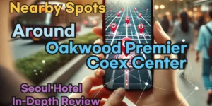 Nearby Spots around 'Oakwood Premier Coex Center': Restaurants, Self Laundry, Pubs, and More!