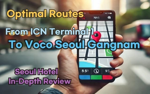 From 'Incheon Airport Terminal 1' to 'voco Seoul Gangnam': Finding the Optimal Route in Real Time
