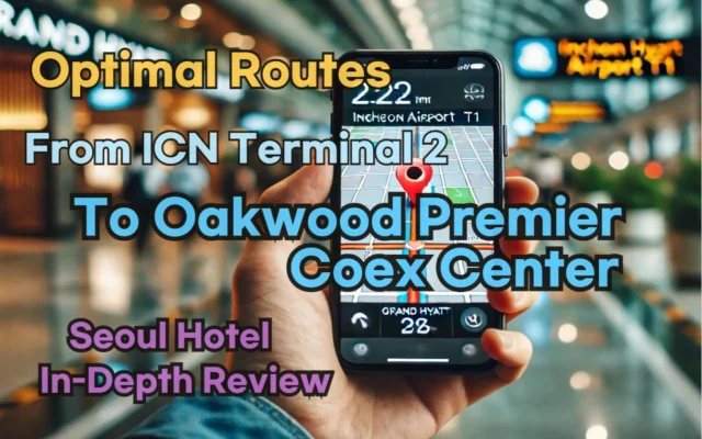 From 'Incheon Airport Terminal 2' to 'Oakwood Premier Coex Center': Finding the Optimal Route in Real Time