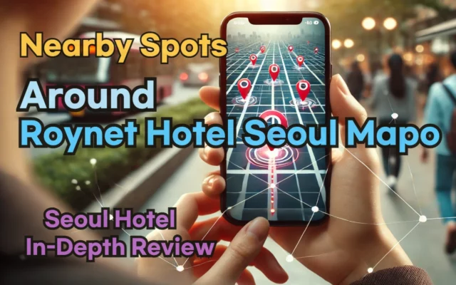 Nearby Spots around 'Roynet Hotel Seoul Mapo': Restaurants, Self Laundry, Pubs, and More!