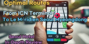 From 'Incheon Airport Terminal 1' to 'Le Méridien Seoul Myeongdong': Finding the Optimal Route in Real Time