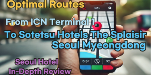 From 'Incheon Airport Terminal 1' to 'Sotetsu Hotels The Splaisir Seoul Myeongdong': Finding the Optimal Route in Real Time