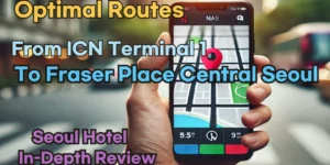 From 'Incheon Airport Terminal 1' to 'Fraser Place Central Seoul': Finding the Optimal Route in Real Time