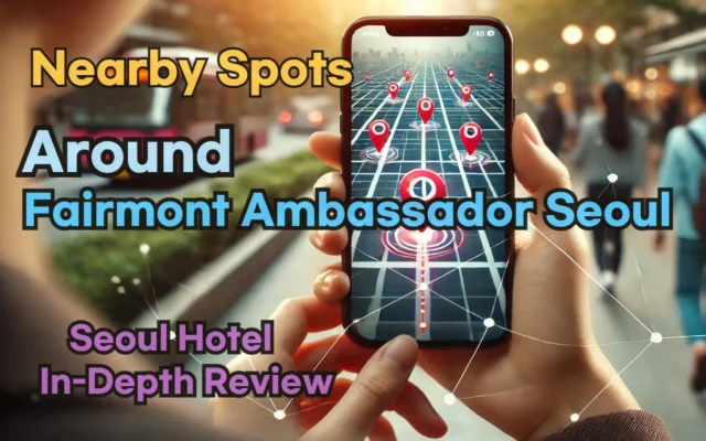 Nearby Spots around 'Fairmont Ambassador Seoul': Restaurants, Self Laundry, Pubs, and More!