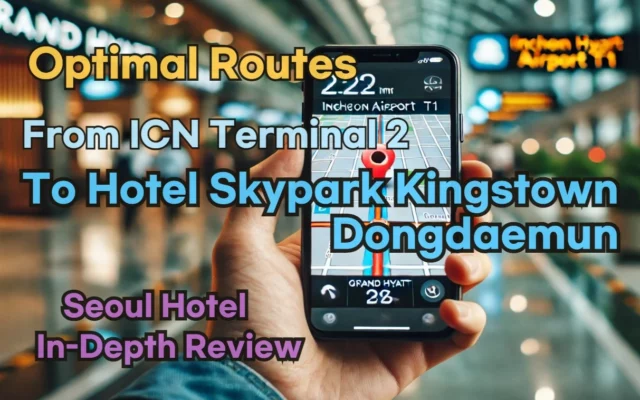 [Hi-K] Local Directions: Incheon Airport T2 to Hotel Skypark Kingstown Dongdaemun – Insider Tips