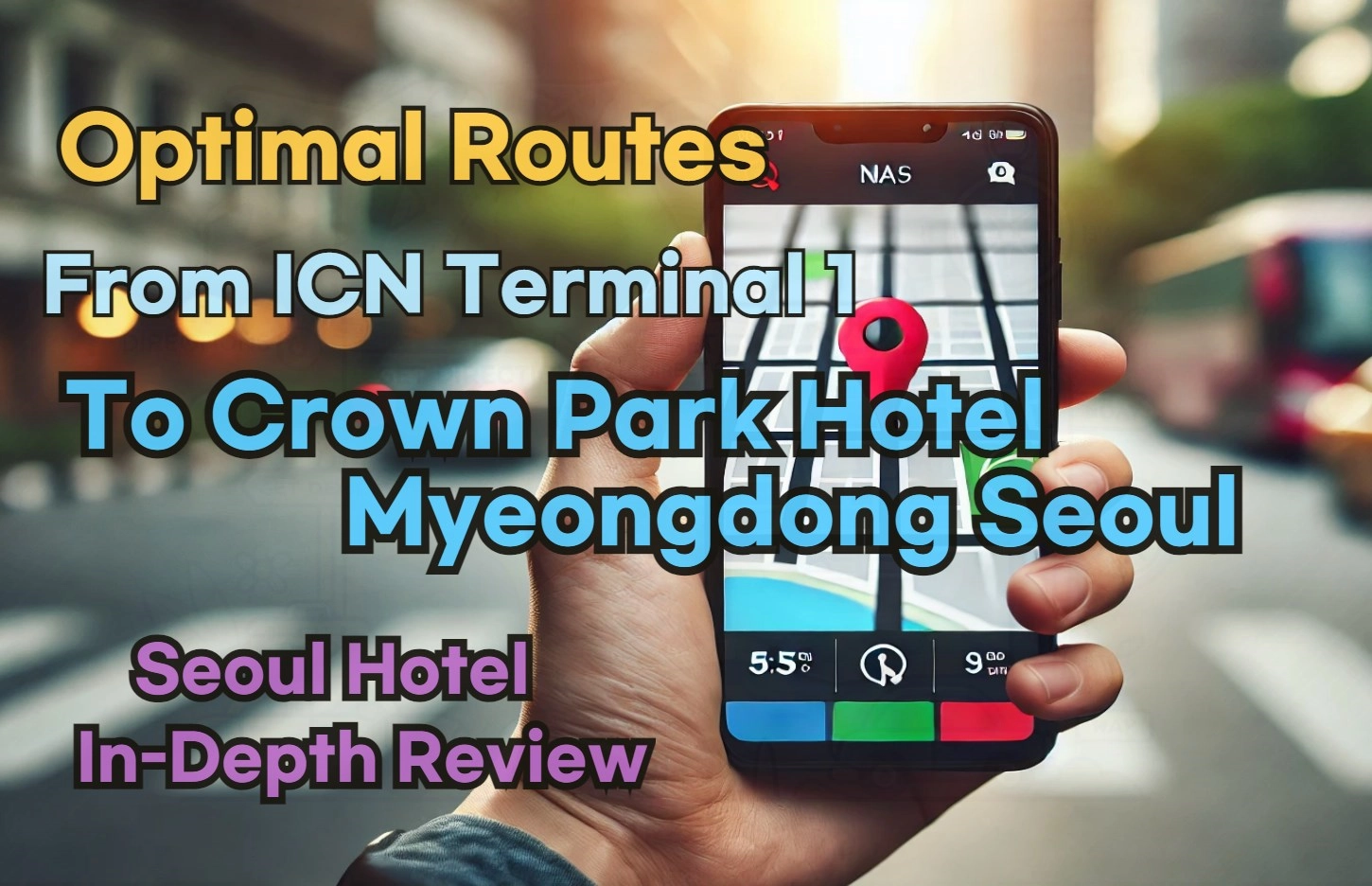 [Hi-K] Local Directions: How to Get to Crown Park Hotel Seoul from Incheon Airport Terminal 1 (T1) – Insider Tips