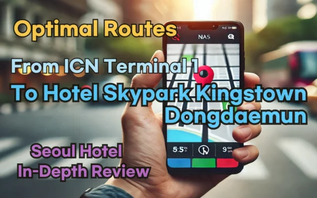 [Hi-K] Local Directions: How to Get to Hotel Skypark Kingstown Dongdaemun from Incheon Airport Terminal 1 (T1) – Insider Tips