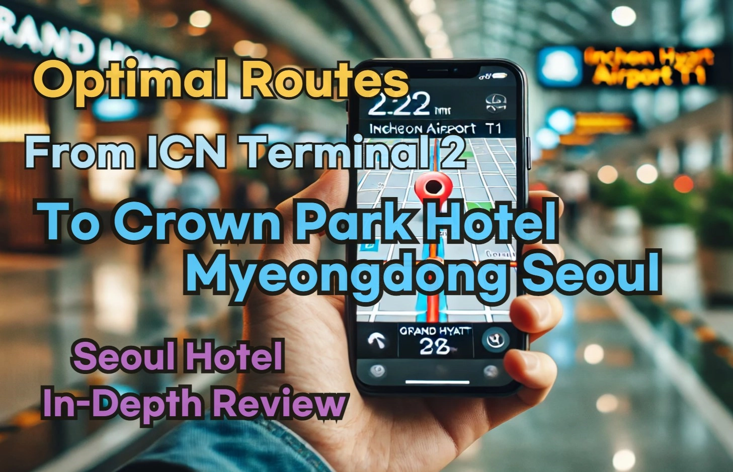 [Hi-K] Local Directions: Incheon Airport T2 to Crown Park Hotel Seoul – Insider Tips