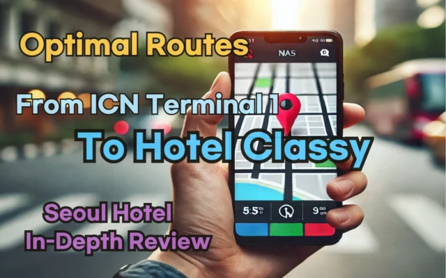 [Hi-K] Local Directions: How to Get to Hotel Classy Seoul from Incheon Airport Terminal 1 (T1) – Insider Tips