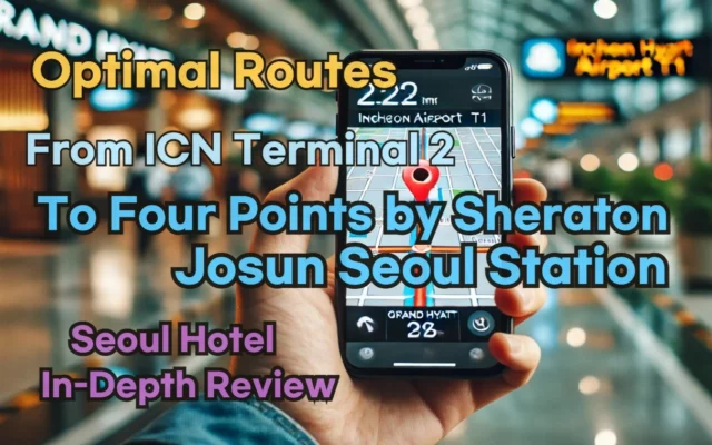 [Hi-K] Local Directions: Incheon Airport T2 to Four Points by Sheraton Josun Seoul Station – Insider Tips