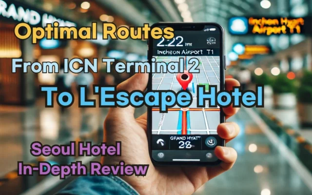[Hi-K] Local Directions: Incheon Airport T2 to L’Escape Hotel, Seoul – Insider Tips