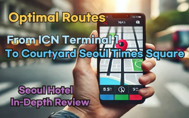 [Hi-K] Local Directions: How to Get to Courtyard Seoul Times Square from Incheon Airport Terminal 1 (T1) – Insider Tips