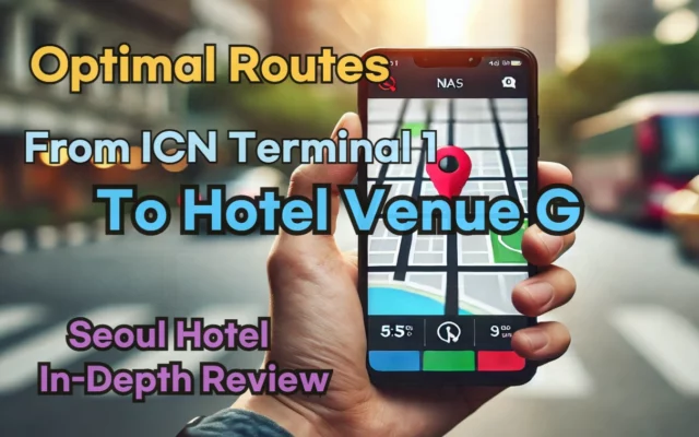 [Hi-K] Local Directions: How to Get to Hotel Venue G Seoul from Incheon Airport Terminal 1 (T1) – Insider Tips