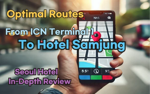 [Hi-K] Local Directions: How to Get to Hotel Samjung, Seoul from Incheon Airport Terminal 1 (T1) – Insider Tips