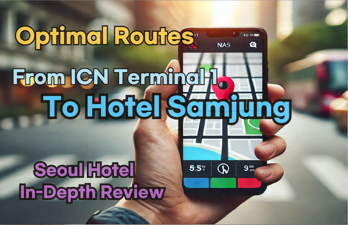 [Hi-K] Local Directions: How to Get to Hotel Samjung, Seoul from Incheon Airport Terminal 1 (T1) – Insider Tips