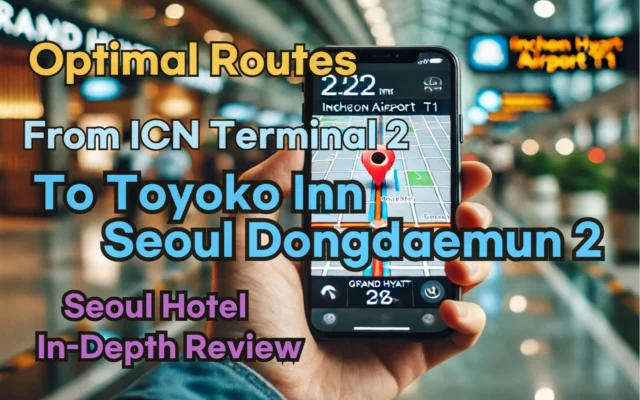 [Hi-K] Local Directions: Incheon Airport T2 to Toyoko Inn Seoul Dongdaemun 2 – Insider Tips
