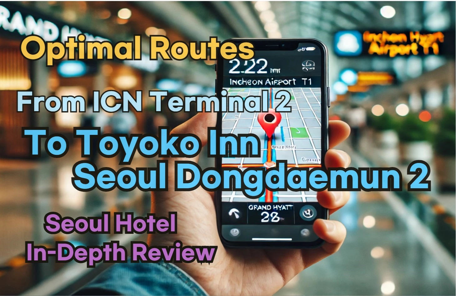 [Hi-K] Local Directions: Incheon Airport T2 to Toyoko Inn Seoul Dongdaemun 2 – Insider Tips